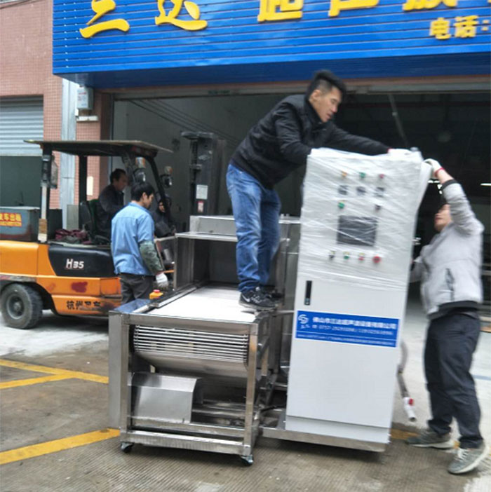 超声波清洗机装车